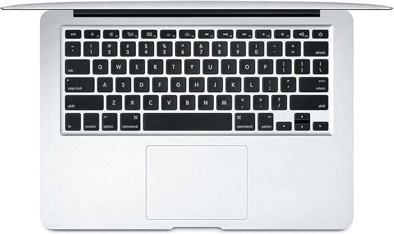 Apple Macbook Air 2017 with 1.8GHz Intel Core i5 (13-inch, 8GB RAM, 128GB SSD Storage) (QWERTY English) Silver (Renewed) - Image 5