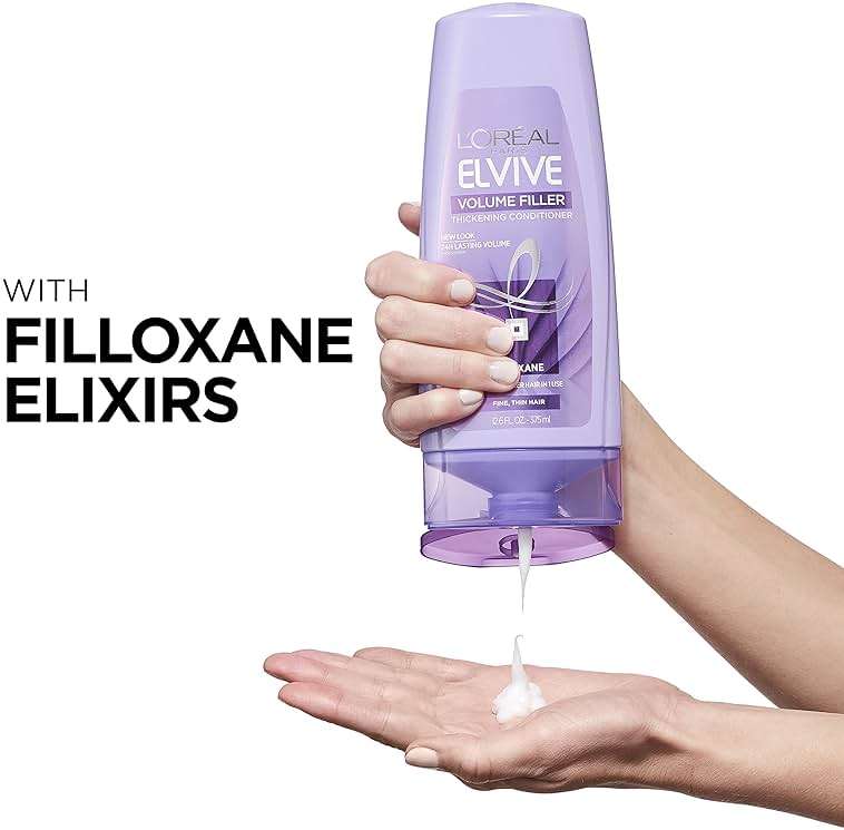 L'Oreal Paris Elvive Volume Filler Thickening Conditioner, 28 fl. oz. - Image 3