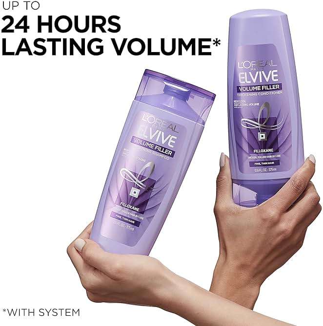 L'Oreal Paris Elvive Volume Filler Thickening Conditioner, 28 fl. oz. - Image 6