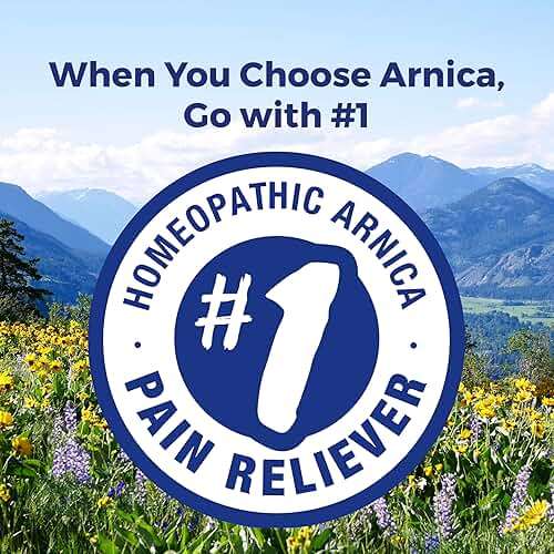 Boiron Arnica Montana 30X Homeopathic Medicine for Relief from Muscle Pain, Muscle Stiffness, Swelling from Injury, and Discoloration from Bruises - 3 Count (240 Pellets) - Image 5