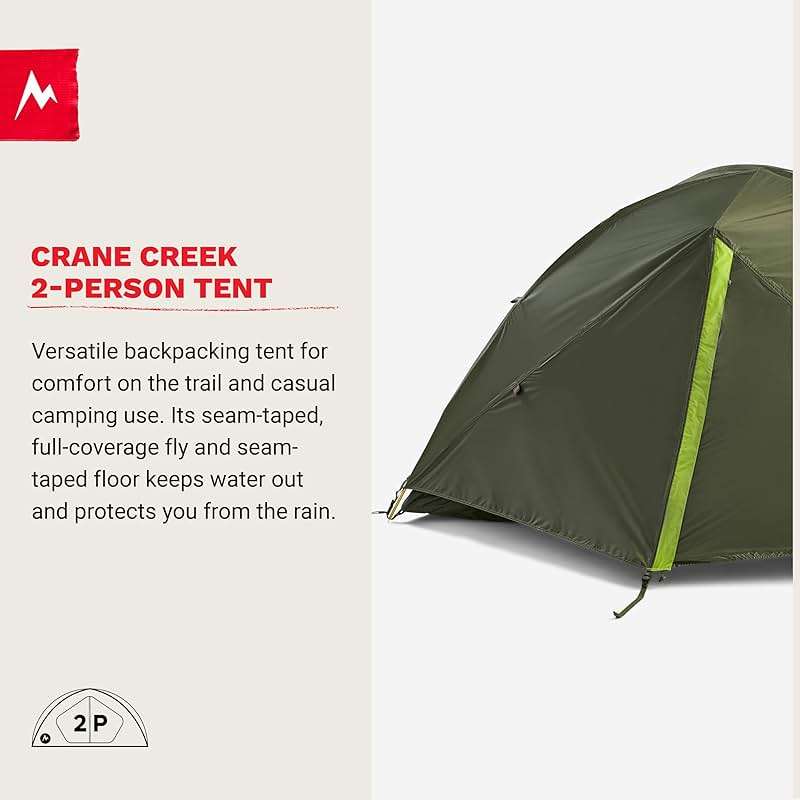 MARMOT Crane Creek 2P/3P Camping and Backpacking Tents & Footprints - Image 4