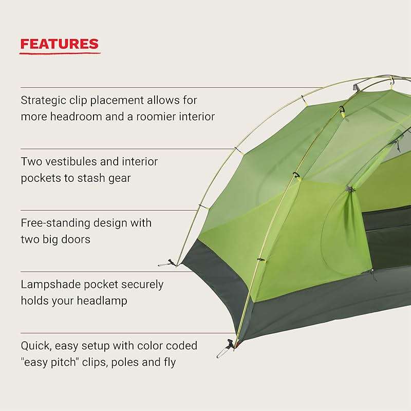 MARMOT Crane Creek 2P/3P Camping and Backpacking Tents & Footprints - Image 5