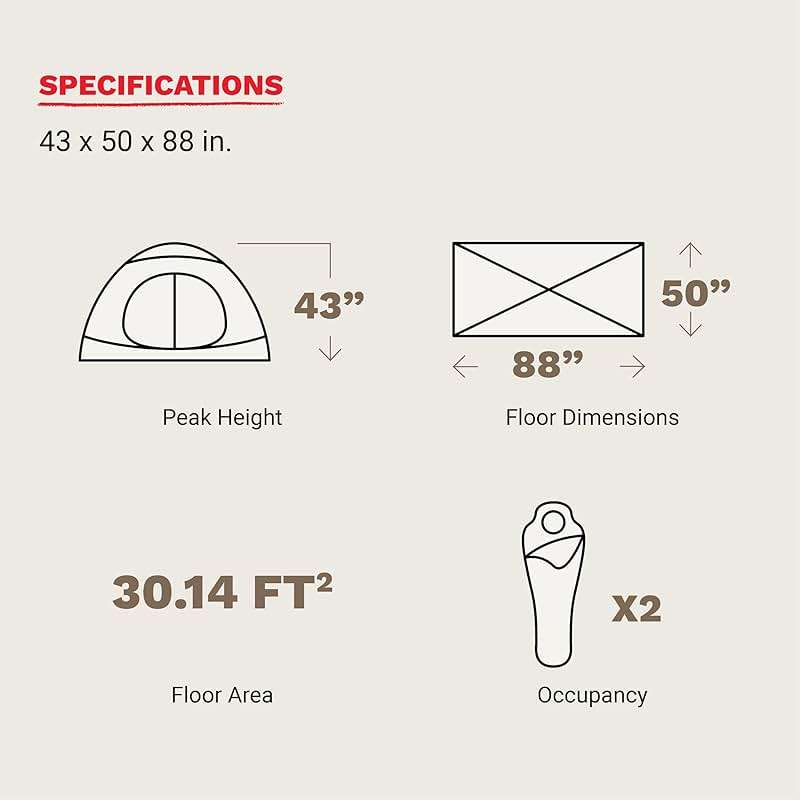 MARMOT Crane Creek 2P/3P Camping and Backpacking Tents & Footprints - Image 6