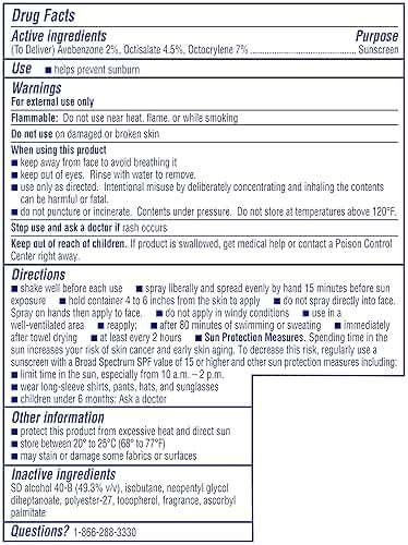 Coppertone Tanning Sunscreen Spray with Broad Spectrum SPF 15, Water Resistant Spray Sunscreen, Lightweight and Non-Greasy, 5.5 Oz - Image 13