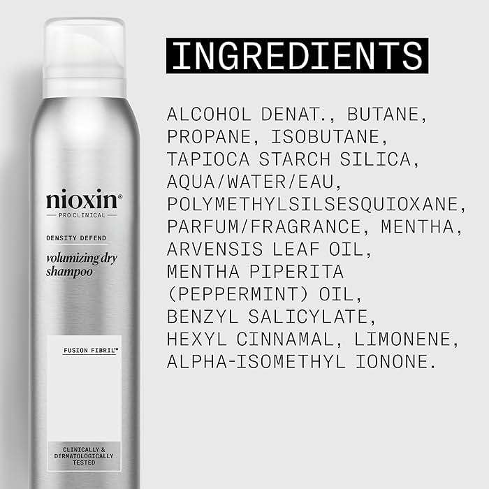 Nioxin Density Defend Volumizing Dry Shampoo for Fine Hair | Increases Hair Density | Instant Fullness | 4.2 Fl oz. - Image 7