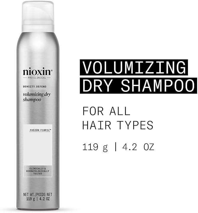 Nioxin Density Defend Volumizing Dry Shampoo for Fine Hair | Increases Hair Density | Instant Fullness | 4.2 Fl oz. - Image 8