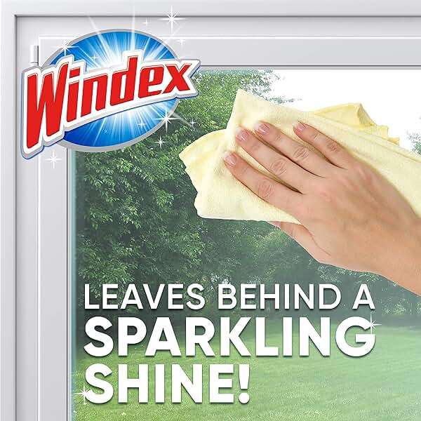SC Johnson Professional WINDEX Aerosol Foaming Glass Surface Cleaner, White, 19.7 Fl Oz, 12 per Carton, (Pack of 12) - Image 3
