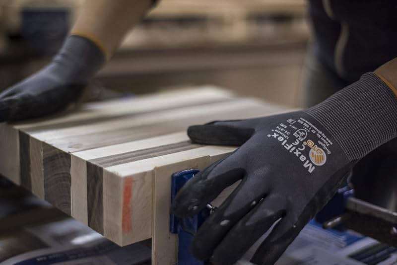 MaxiFlex Seamless Knit Nylon Gloves with Nitrile Coat and Micro Foam Grip on Palm and Fingers Cut Resistance - Image 8