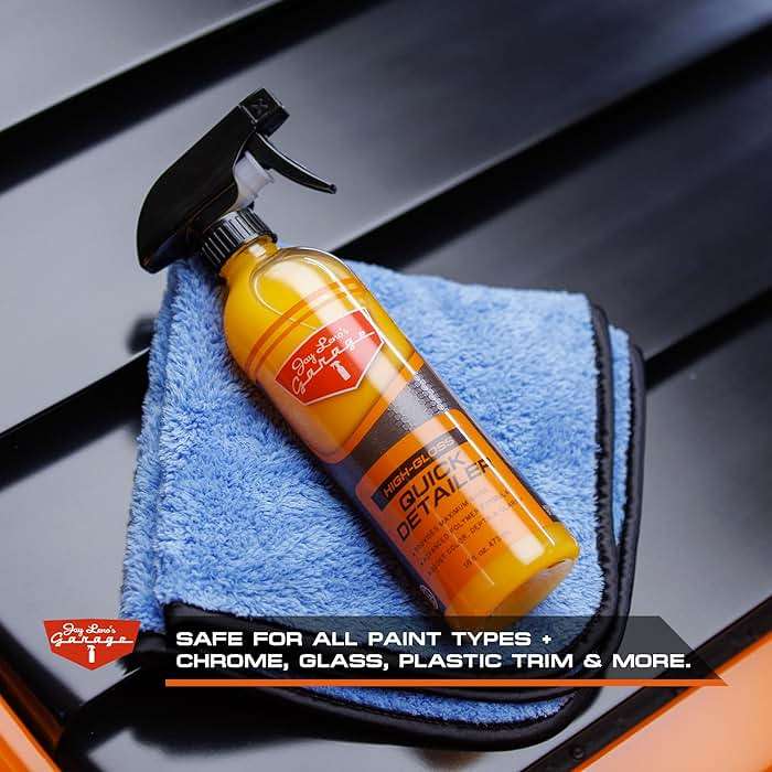 Jay Leno's Garage Quick Detailer Spray – Car Detailing Spray and Auto Detailer Spray for a High Gloss Finish, Fast Shine Car Exterior Cleaner and Everyday Easy Quick Detail Automotive Cleaner (16 oz) - Image 2