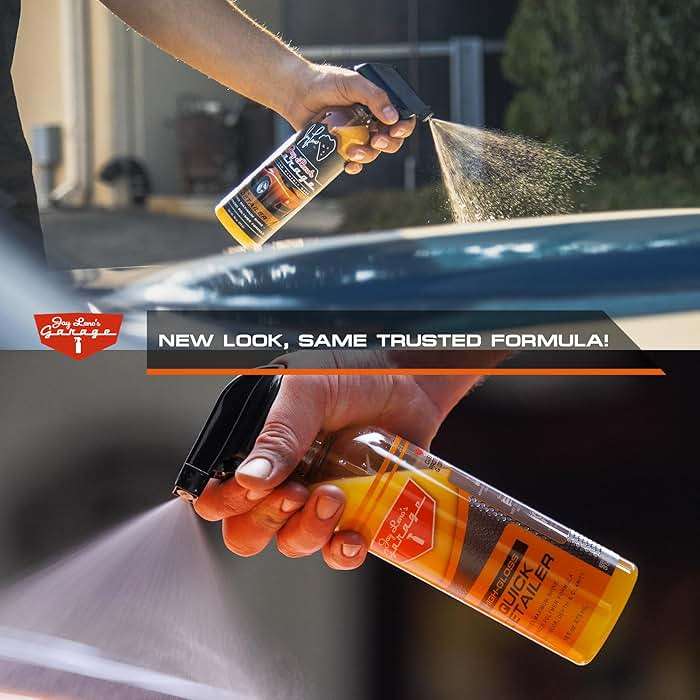 Jay Leno's Garage Quick Detailer Spray – Car Detailing Spray and Auto Detailer Spray for a High Gloss Finish, Fast Shine Car Exterior Cleaner and Everyday Easy Quick Detail Automotive Cleaner (16 oz) - Image 3