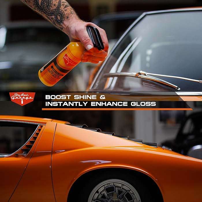 Jay Leno's Garage Quick Detailer Spray – Car Detailing Spray and Auto Detailer Spray for a High Gloss Finish, Fast Shine Car Exterior Cleaner and Everyday Easy Quick Detail Automotive Cleaner (16 oz) - Image 6