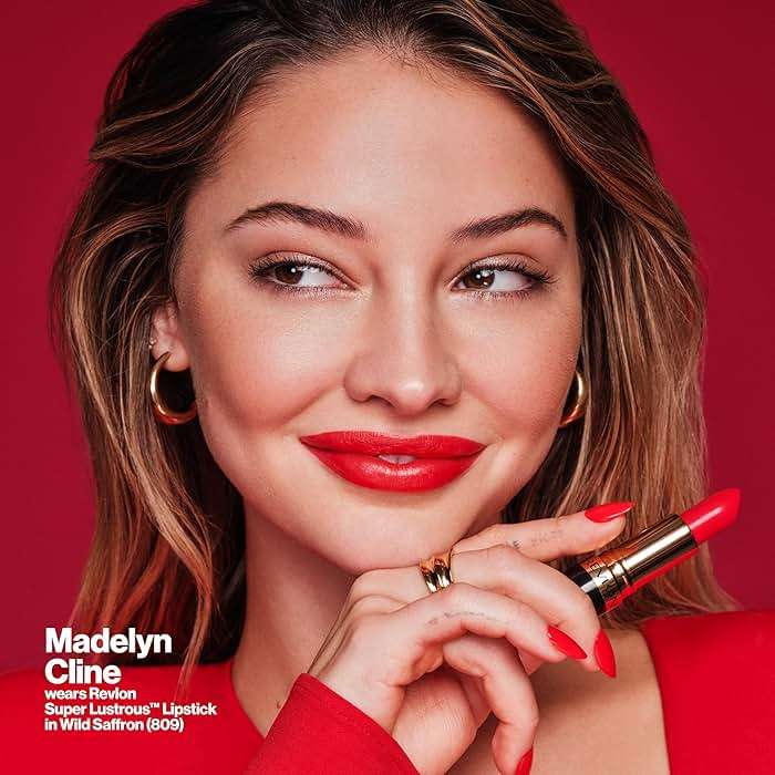 Revlon Super Lustrous Lipstick, Creamy Formula For Soft, Fuller-Looking Lips, Moisturized Feel, 044 Bare Affair, 0.15 oz - Image 5