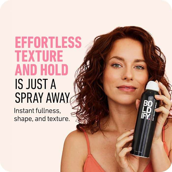 Boldify Dry Texture Spray - Hair Volumizer and Texturizing Spray for Fine Hair - Stylist Recommended Volume Products for Women & Men - Image 2