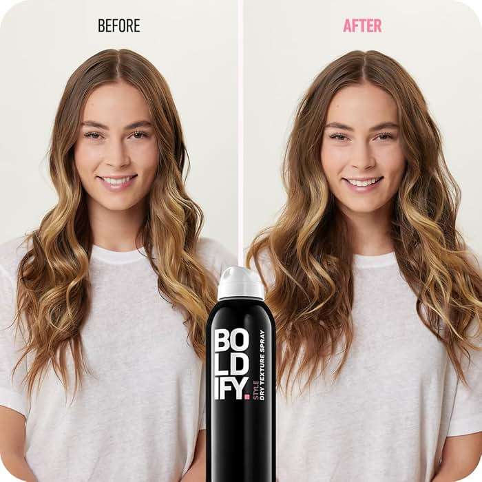 Boldify Dry Texture Spray - Hair Volumizer and Texturizing Spray for Fine Hair - Stylist Recommended Volume Products for Women & Men - Image 4