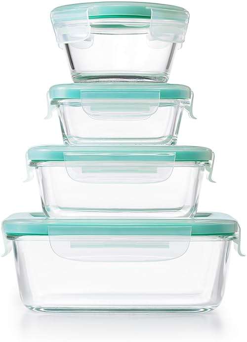 OXO Good Grips Smart Seal Airtight Container 12 Piece Glass Container Set - Image 4
