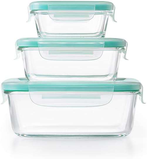 OXO Good Grips Smart Seal Airtight Container 12 Piece Glass Container Set - Image 6