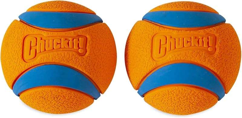 Chuckit! Dog Fetch Toy Ultra Ball Durable Rubber Fits Launcher Small 4 Balls - Image 2