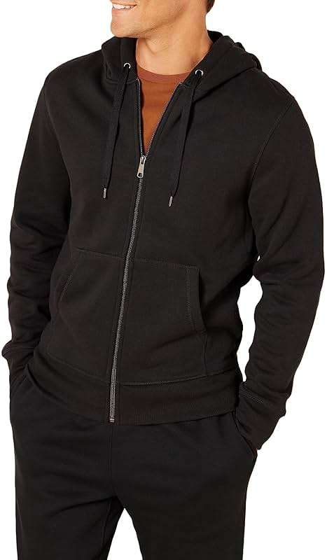 Amazon Essentials Men's Full-Zip Fleece Hoodie Sweatshirt (Available in Big & Tall) - Image 1