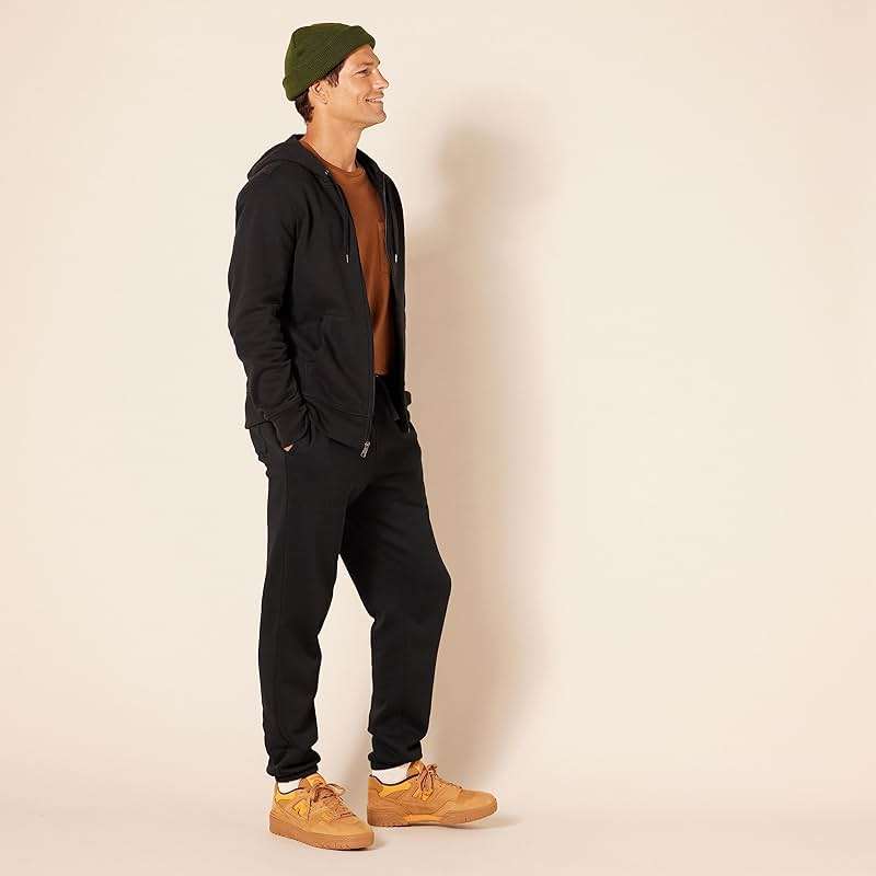 Amazon Essentials Men's Full-Zip Fleece Hoodie Sweatshirt (Available in Big & Tall) - Image 5