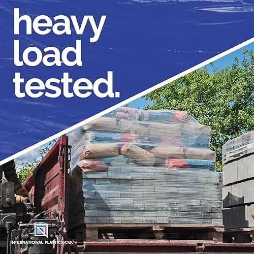 International Plastics Co. 18" Stretch Film/Wrap 1500 feet 7 Layers 80 Gauge Industrial Strength up to 800% Stretch 20 Microns Clear Durable Adhering Packing Moving Heavy Duty Shrink Film Box of 4 - Image 6