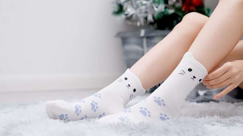 Jeasona Cute Cat Gifts for Women Animal Cat Socks Wife Mom Girlfriend Daughter - Image 5