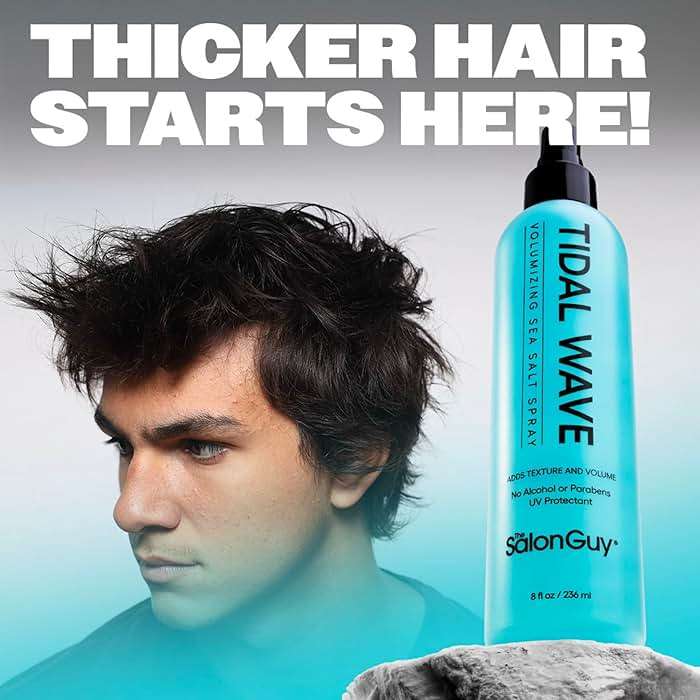 THESALONGUY Tidal Wave Sea Salt Spray for Hair – Volumizing & Texturizing Beach Wave Spray for Men & Women | Matte Finish, Light Hold, Alcohol-Free | All Hair Types | 8 oz - Image 6