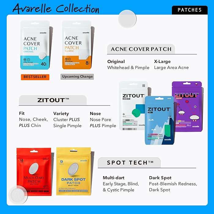 AVARELLE Cover Patches (40 Count) Absorbing Hydrocolloid Spot Cover with Tea Tree Oil, Calendula Oil and Cica, Certified Vegan, Cruelty Free - Image 9