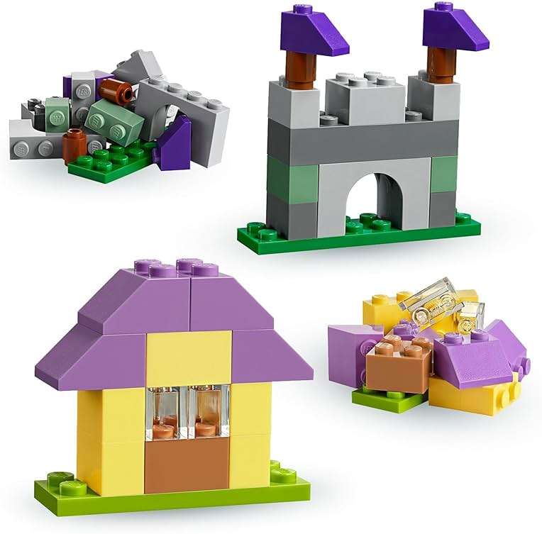 LEGO Classic Creative Suitcase 10713 - Includes Sorting Storage Organizer Case with Fun Colorful Building Bricks, Preschool Learning Toy for Kids, Boys and Girls Ages 4 Years Old and Up - Image 6