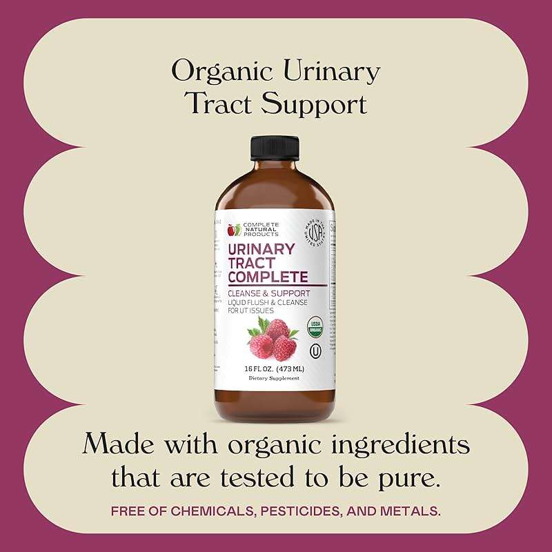 Complete Natural Urinary Tract Complete 8oz - Liquid Supplement for Urinary Tract Health with Organic Cranberry, D-Mannose, Beet Root, Fennel Seed, and Turmeric - Image 6