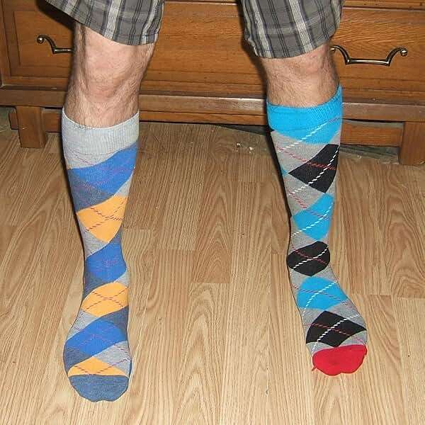 HSELL Funny Mens Colorful Dress Socks Crazy Design Argyle Striped Funky Pattern Cotton Socks for Men Gfits - Image 7