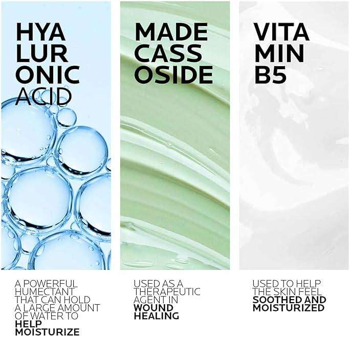 La Roche-Posay Hyalu B5 Pure Hyaluronic Acid Serum for Face, Vitamin B5 + Hyaluronic Acid + Madecassoside, Hydrating Serum Visibly Plumps Skin, Sensitive Skin Safe, Anti Aging, Oil-Free - Image 3