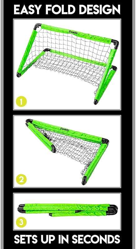Franklin Sports Mini Soccer Goal with Ball and Pump - Image 5