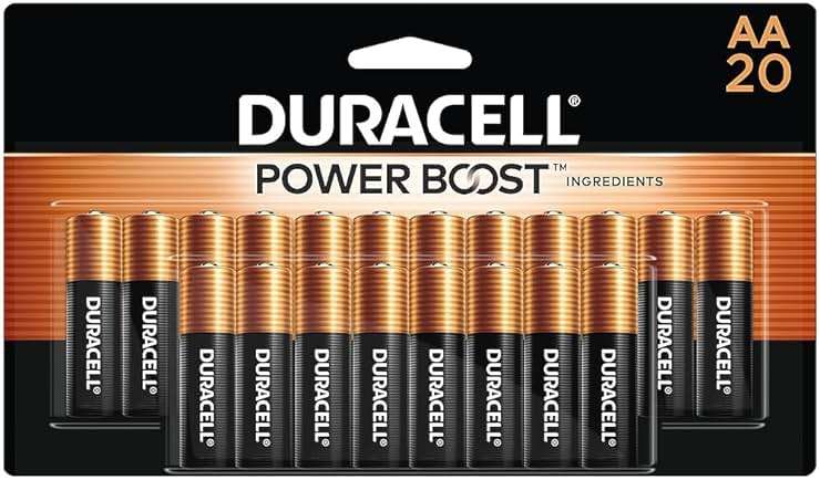 DURACELL CopperTop Alkaline Batteries with Duralock Power Preserve Technology AA 20/Pk (DURMN1500B20Z) - Image 4