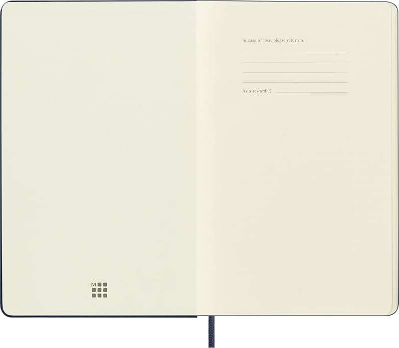 Moleskine Art Sketchbook, Hard Cover, Large (5" x 8.25") Plain/Blank, Sapphire Blue, 104 Pages - Image 3