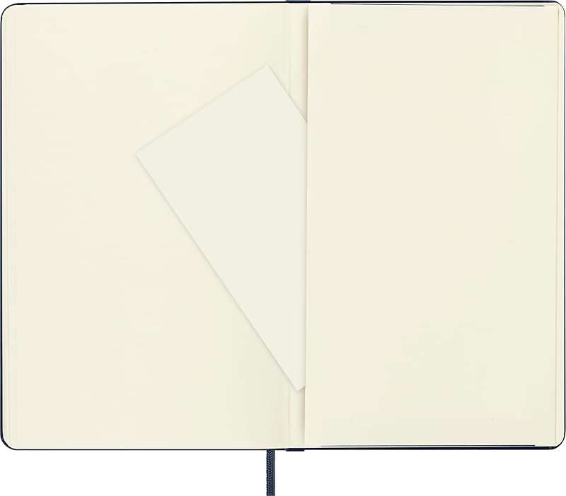 Moleskine Art Sketchbook, Hard Cover, Large (5" x 8.25") Plain/Blank, Sapphire Blue, 104 Pages - Image 6