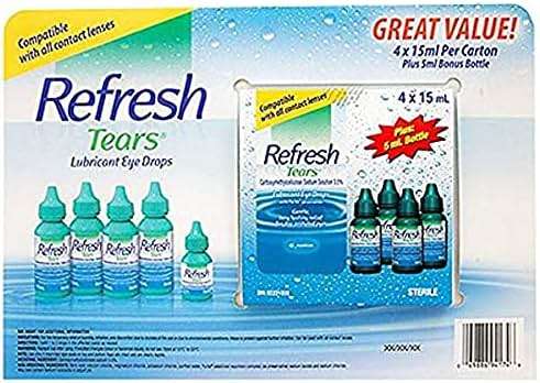 Refresh Tears Lubricant eye drops 4x15 ml, 1x5 ml - Image 7