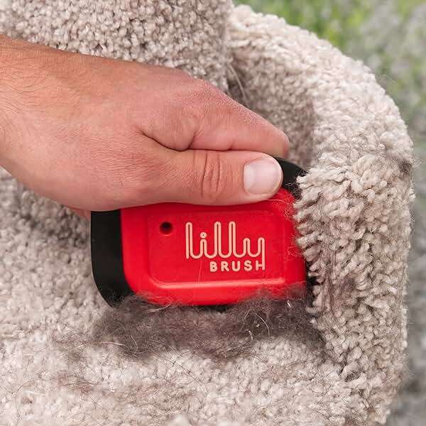 Lilly Brush Mini Pet Hair Detailer | Reusable Fur Remover for Car Interior, Carpet, Couch & Furniture - Image 6