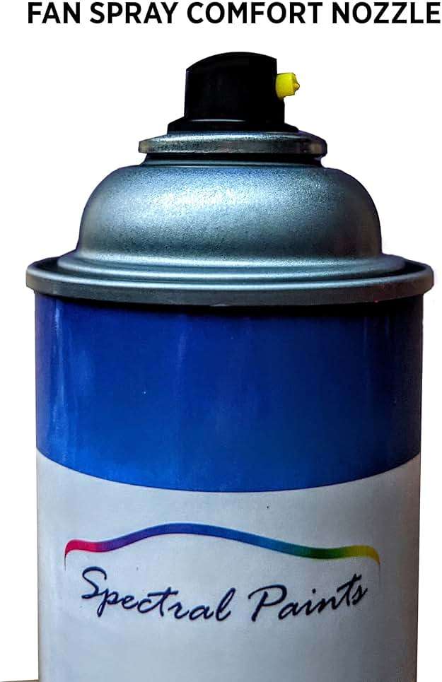 Spectral Paints Compatible/Replacement for Ford UH Tuxedo Black Metallic 12 oz. Aerosol Primer Spray Paint and Clear Coat - Image 2