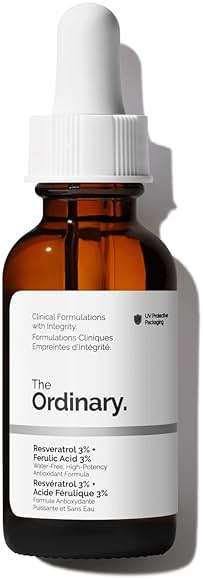The Ordinary Resveratrol 3% + Ferulic Acid 3%, Antioxidant Serum for Anti-Aging, 1 Fl Oz - Image 1