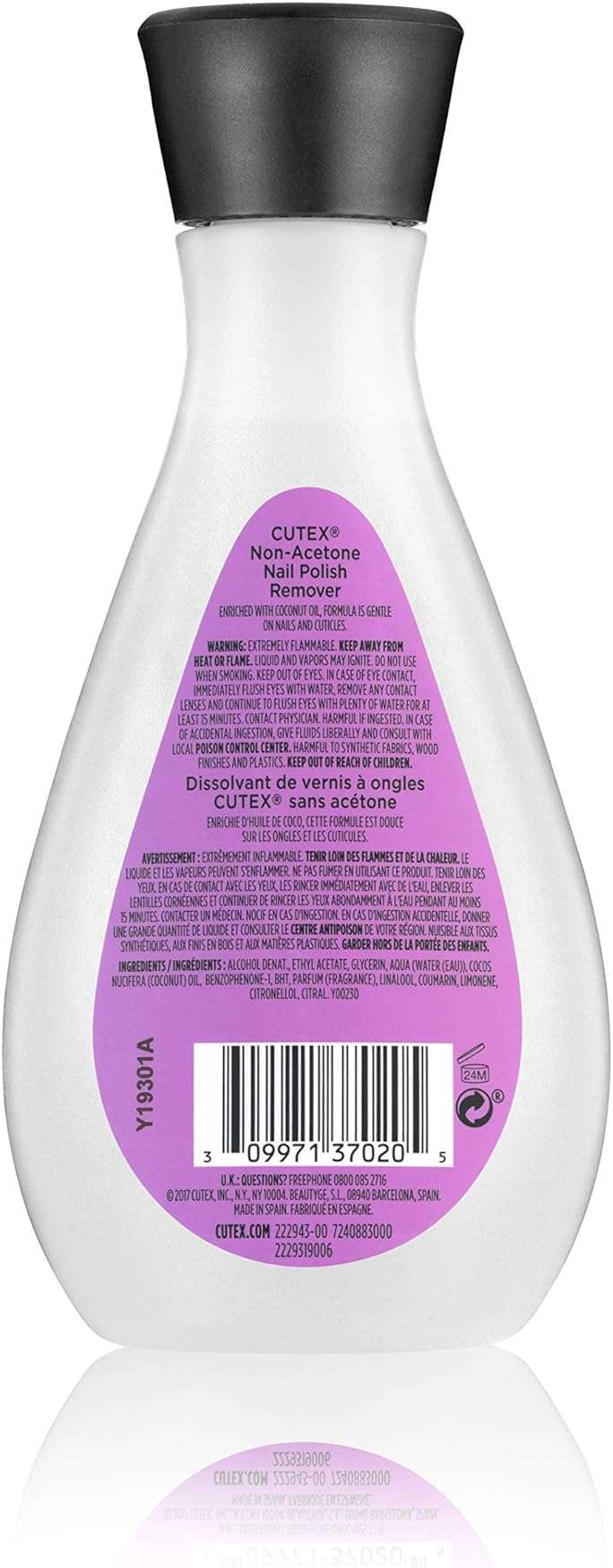 Cutex Non-Acetone Nail Polish Remover - Image 2