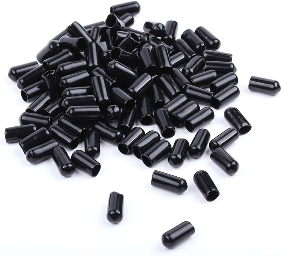 LEGERM 100 Pcs Pourers Dust Covers Olive Oil Liquor Bottle Pour Spout Cover Rubber Caps (Not Include the Spout) - Image 1