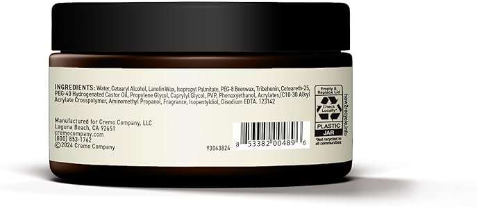 Cremo Hair Thickening Paste for Men - Premium Barber Grade Thickening Paste, High Hold and Low Shine, Hair Styling 4 Oz - Image 7