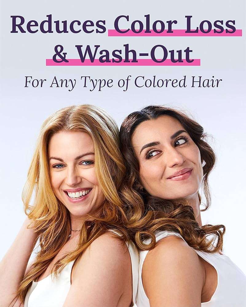 Keranique Rejuvenate Color Boost Shampoo & Conditioner for Color-Treated Hair, Thinning Hair – Sulfate & Paraben Free with UV Protection – Helps Reduce Color Fade & Wash-Out – Keratin Amino Complex™ - Image 2