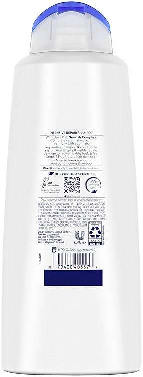 Dove Nutritive Solutions Shampoo Intensive Repair 20.4 oz - Image 3