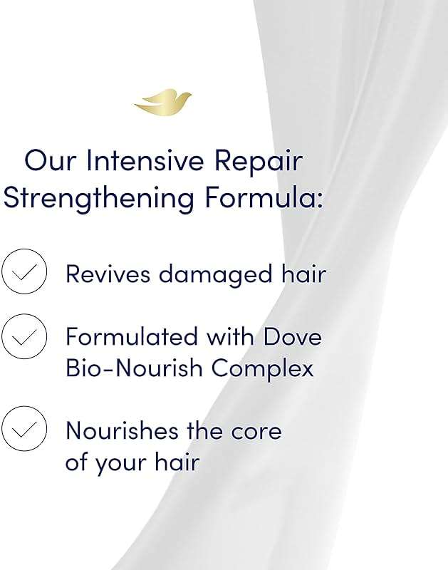 Dove Nutritive Solutions Shampoo Intensive Repair 20.4 oz - Image 6