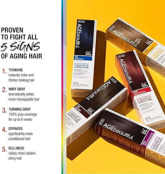 AGE beautiful Root Touch Up Hair Color Spray, Temporary Gray Coverage Concealer for Hairline & Thinning Hair, Adds Volume, Water & Sweat Resistant for Gray Roots - Image 4
