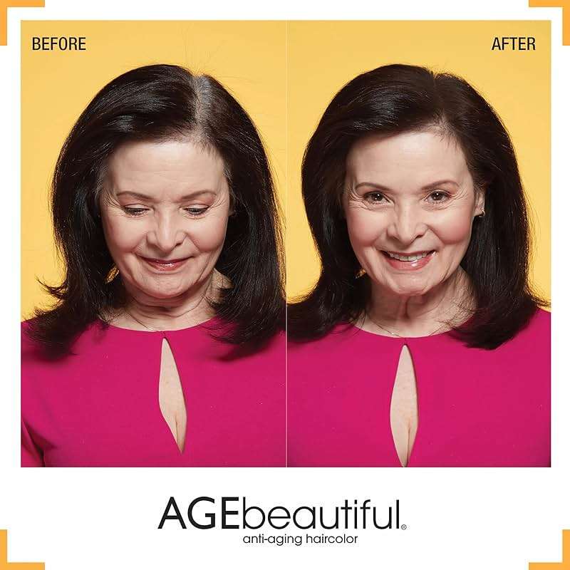 AGE beautiful Root Touch Up Hair Color Spray, Temporary Gray Coverage Concealer for Hairline & Thinning Hair, Adds Volume, Water & Sweat Resistant for Gray Roots - Image 5