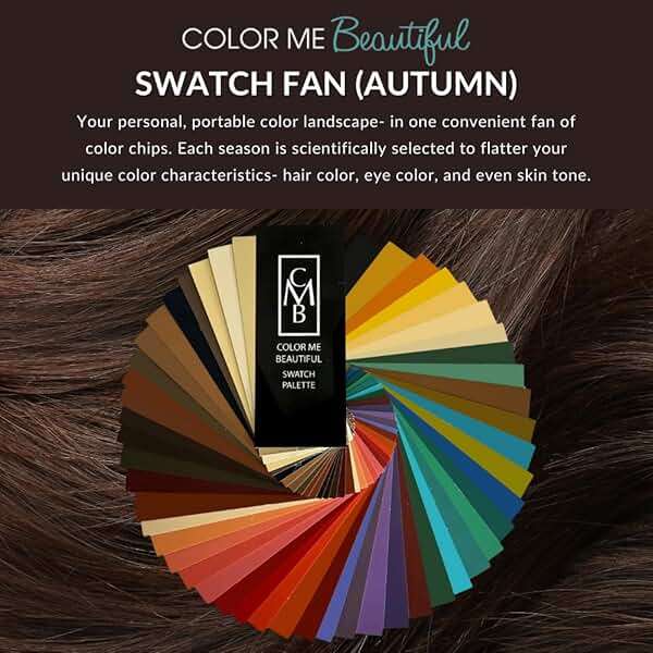 Autumn Color Fan by Color Me Beautiful, the leading authority on color analysis. Your Color Guide for clothing & accessories. The 48 very best colors for Autumns selected from millions of options - Image 3