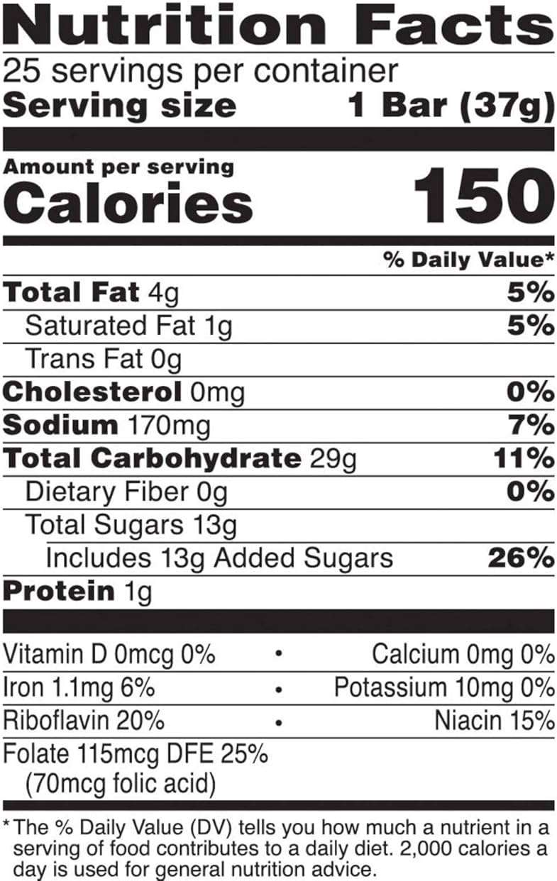 Kellogg’s Rice Krispies Treats, Crispy Marshmallow Squares, Original, Single Serve, Display Box, 1.3 oz Bars (25 Count) - Image 10