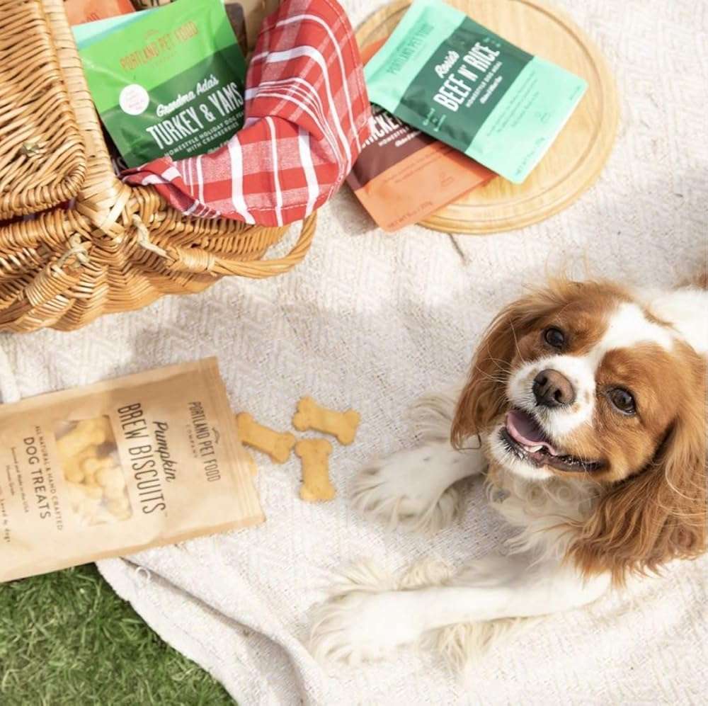 CRAFTED BY HUMANS LOVED BY DOGS Portland Pet Food Company Beef Broth Brew Biscuit Dog Treats (1 Pack, 5 oz Bag) – All Natural, Human-Grade, USA-Sourced and Made - Image 4